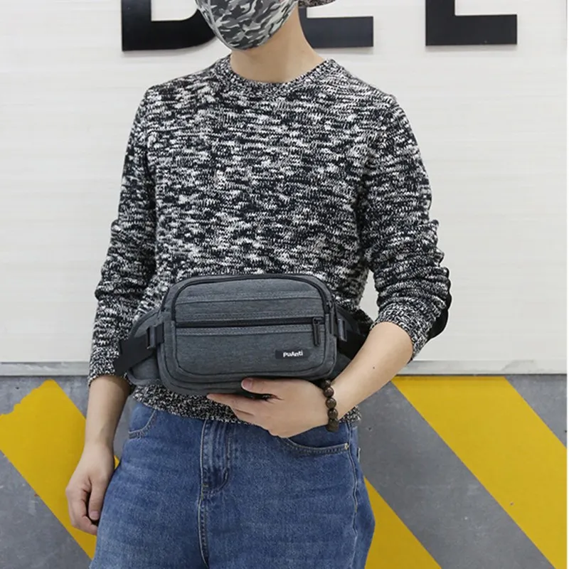 Забавная сумка для мужчин и женщин уличный многофункциональный кошелек