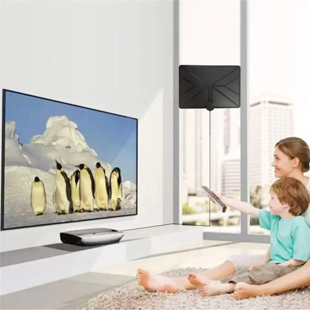 1180 Miles 4K цифровая HD ТВ комнатная ТВ антенна с усилителем сигнала Усилитель ТВ радиус Surf Fox HD ТВ антенна Прямая поставка