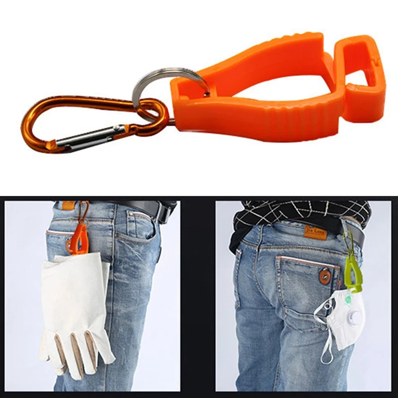 

Plastic Glove Clip Red Working Gloves Clips Work Clamp Safety Work Gloves Guard Labor Supplies Random Color Delivery