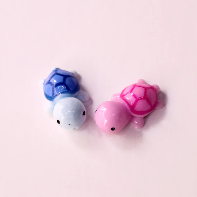 Маленькая миниатюрная кукла-черепаха милые Мультяшные микро-Ландшафтные