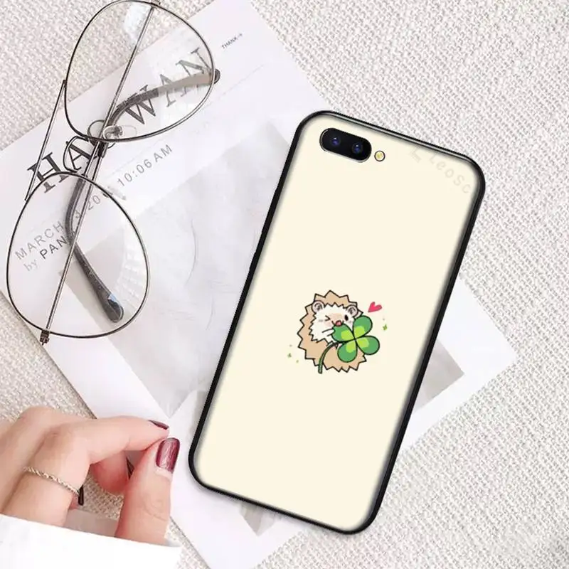 

Animal cute cartoon hedgehog Phone Case For OPPO A ax 3 5 3 37 57 59 37 73 75 83 71 2018 11 1k s PRO
