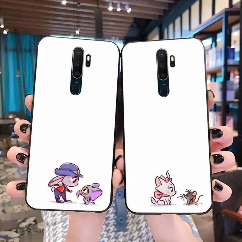 Чехол для Телефона Mini Princess Pocahontas Moana Jane Alice черный мягкий чехол Oppo A5 A9 2020 Reno2 z Renoace
