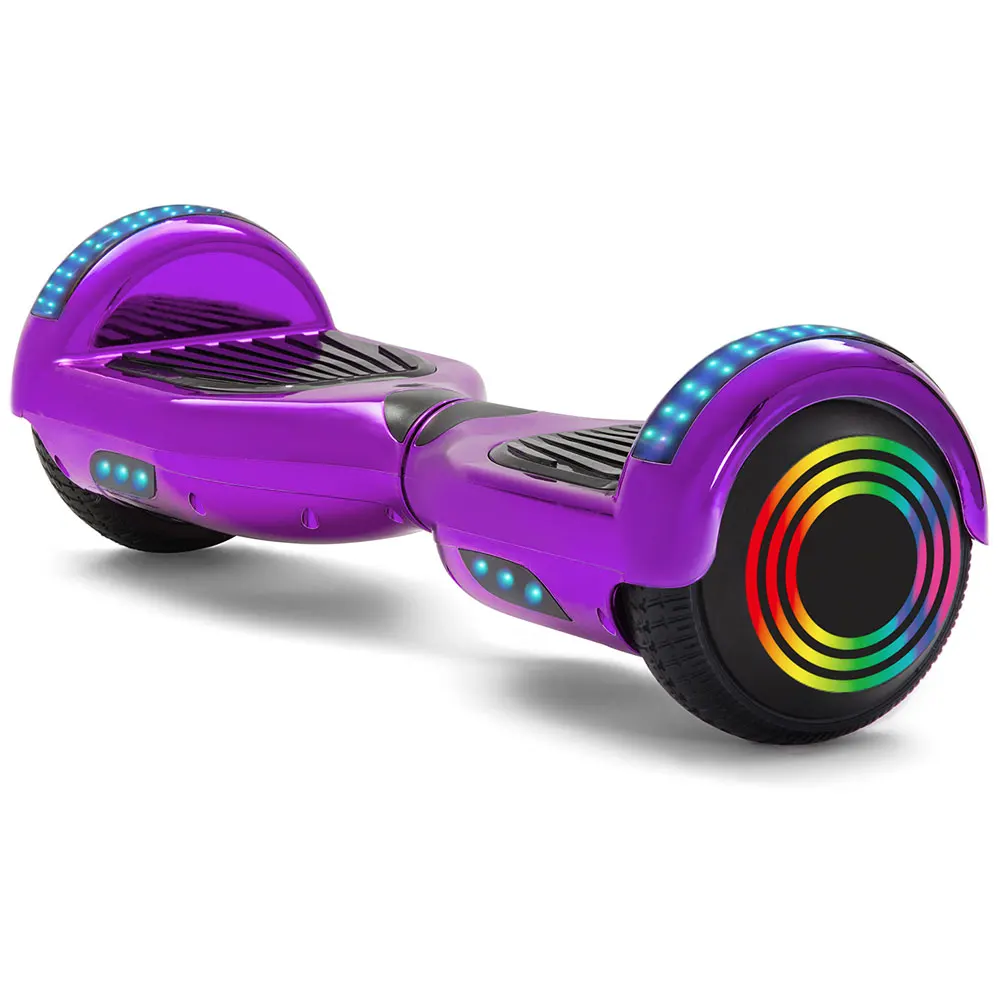 Гироскутер 6 5 дюйма самобалансирующийся 2 колеса светодиодные индикаторы мотора