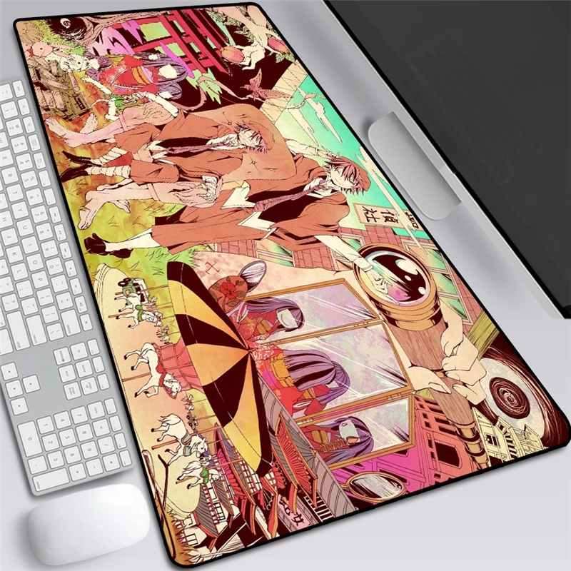 1 шт. игровой коврик для мыши и клавиатуры с мультяшными персонажами аниме Nakajima