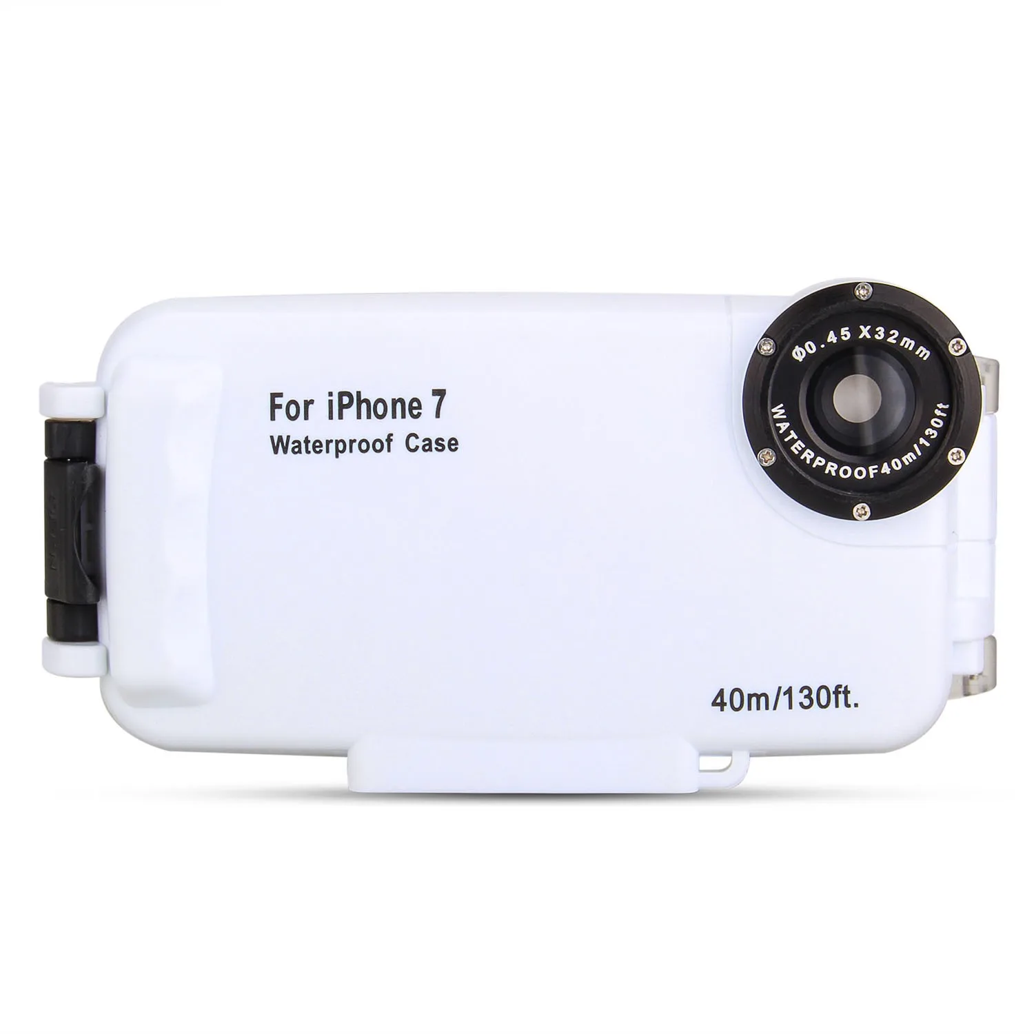 Meikon EasyDive 40 м/130 футов Водонепроницаемый подводный чехол для iPhone 7 Черный Белый