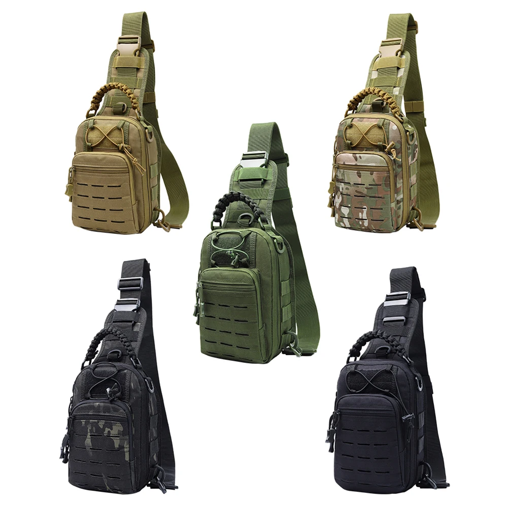 

6L Multi-Pocket Hiking Trekking Backpack Sports Shoulder Bags Outdoor Climbing Camping Crossbody Chest Bag