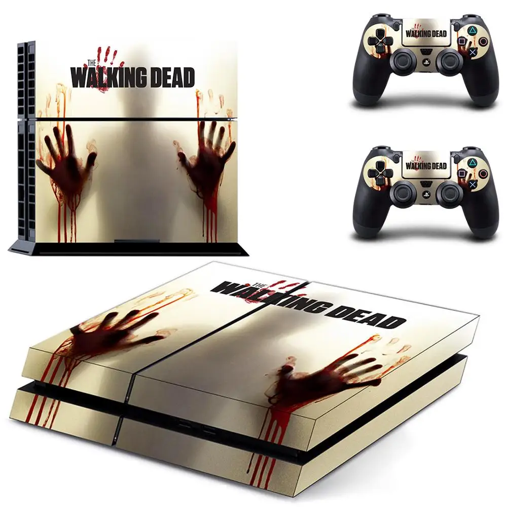 Наклейка s The Walking Dead наклейка для PS4 PS 4 Play station наклейки виниловые Pegatinas консоли