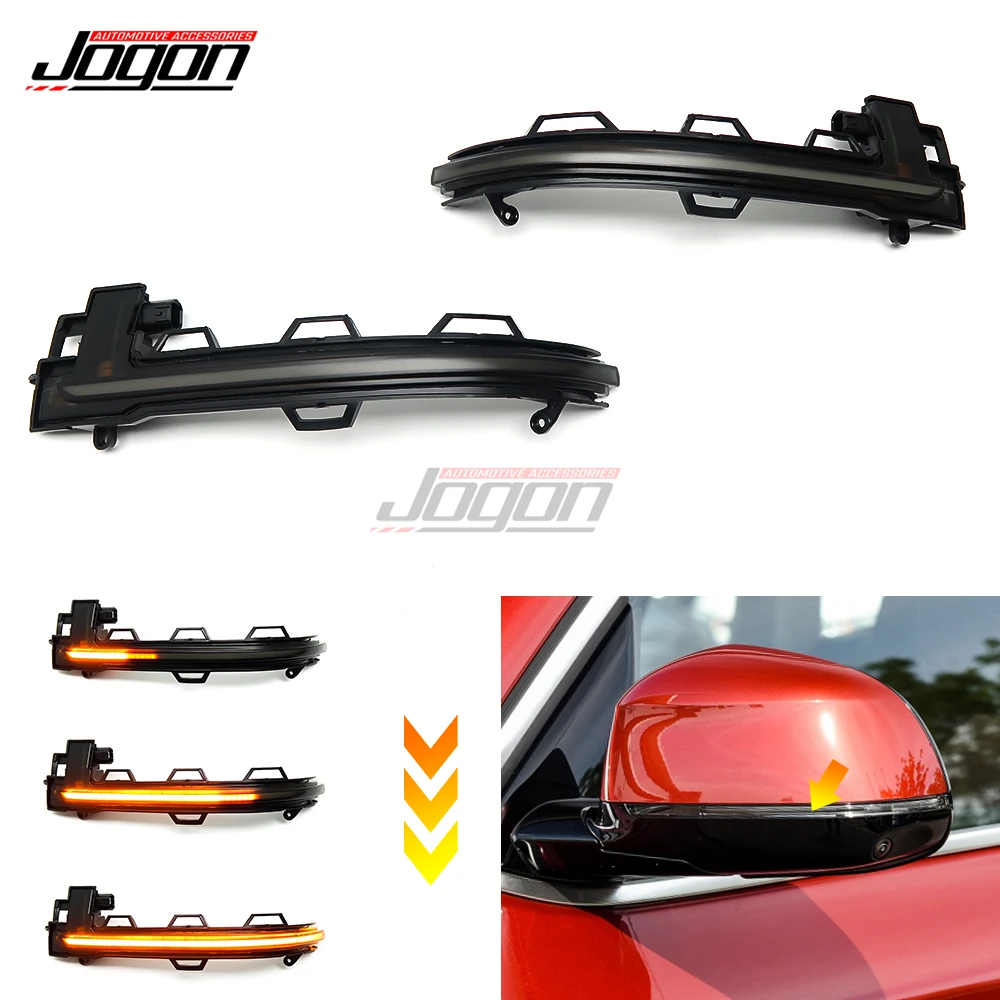 Светодиодный динамический поворотный сигнал последовательный боковой