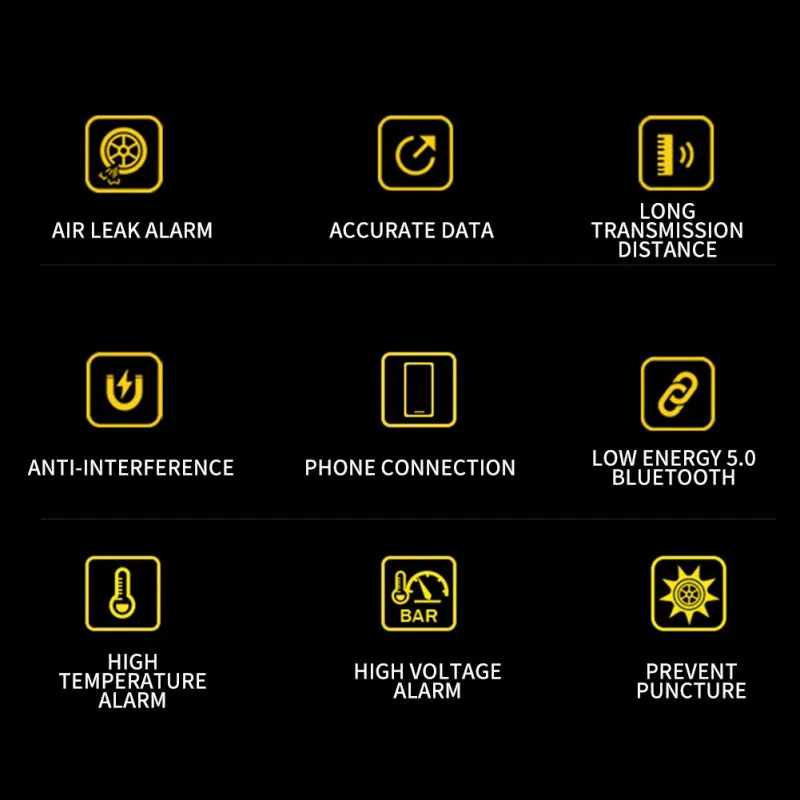 4 шт. автомобильные датчики давления в шинах | Автомобили и мотоциклы