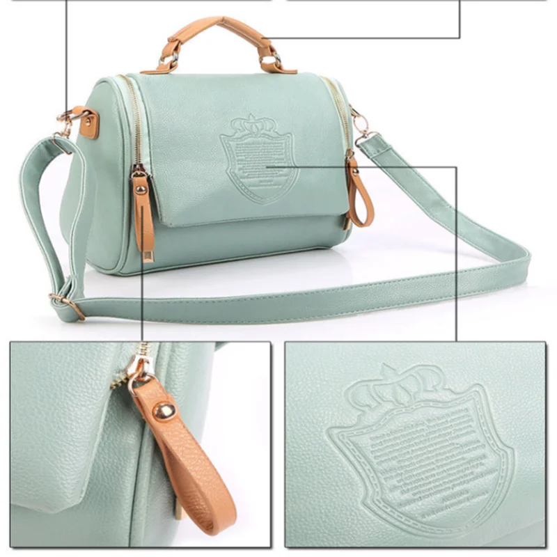 Женская сумка-мессенджер маленькая сумка через плечо ПУ на женская новая модная |