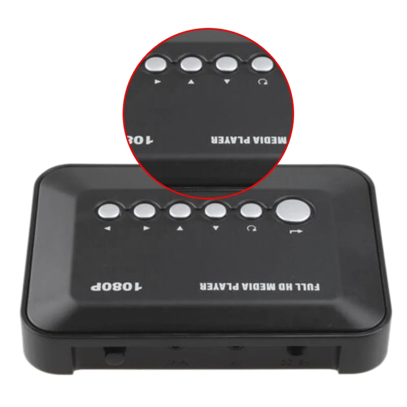 Мультимедийный плеер AMS Multi TV HDMI 1080P HD поддержка USB SD MMC RMVB MP3 AVI MPEG MKV и CRT с