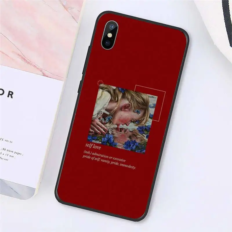 

Aesthetics songs lyrics Phone Case for iPhone 11 12 pro MAX MINI XS 8 7 6 6S Plus X 5S SE 2020 XR