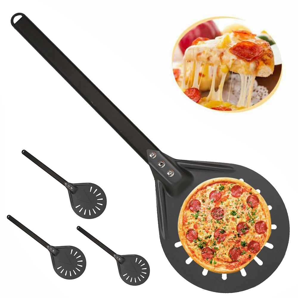 

Лопатка для пиццы 7, 8, 9 дюймов, термостойкая, с нескользящей ручкой