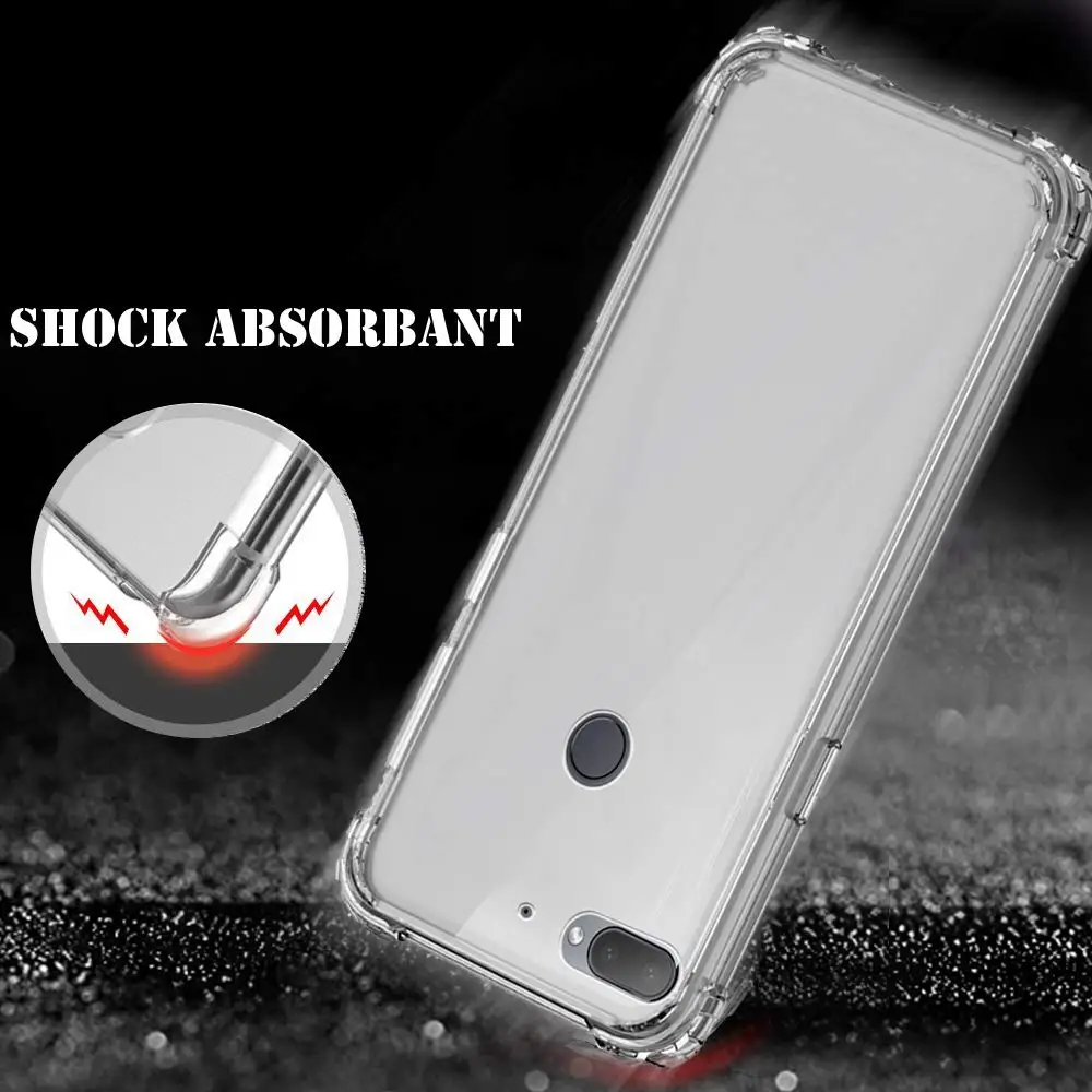 Роскошный супер с предохранительными подушками противоударный прозрачный ТПУ