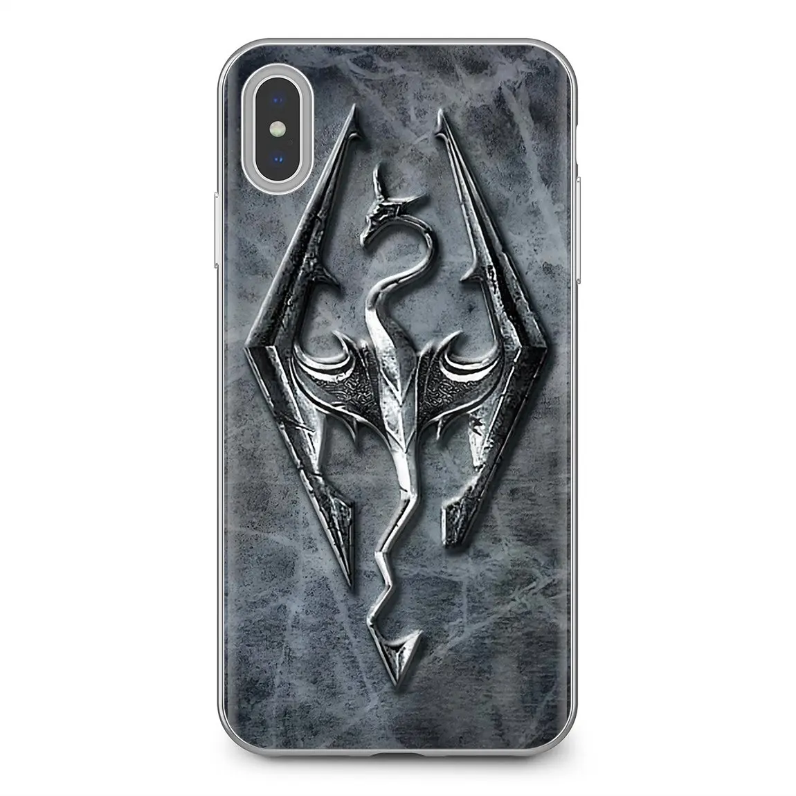 Для BQ Aquaris C U2 U V X2 X Lite Pro Plus E4.5 M4.5 X5 E5 4G M 2017 силиконовые чехлы для телефона Skyrim Logo |
