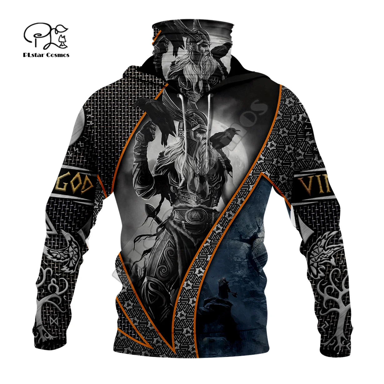 Тренировочный костюм для мужчин и женщин винтажный пуловер с рисунком богов