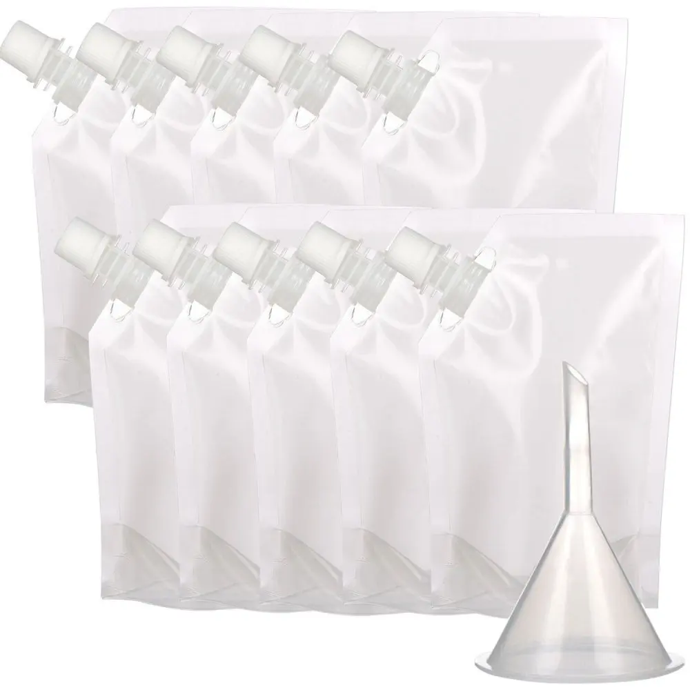 13 шт пластиковый мешок для ликера многоразовая бутылка напитков маскируемая