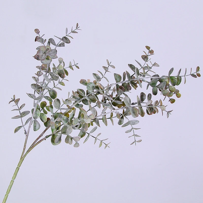 

Artificial Plastic Eucalyptus Tree Branch For Indoor Christmas Wedding Decor