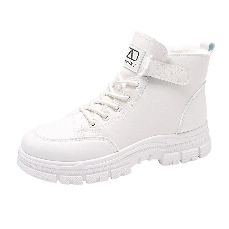 

Snow Boots Female 2021 New Autumn Winter Women's Shoes Short Tube Women's Boots Warm Cotton Shoes Thick Plus Velvet Martin Shoes