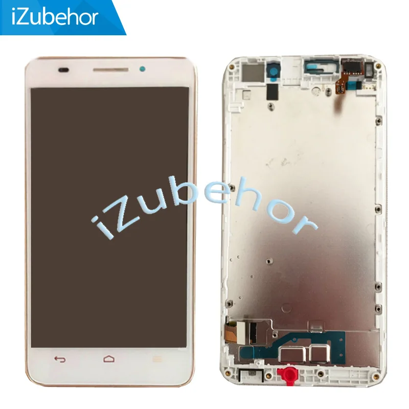 ЖК-дисплей 5 0 дюйма с рамкой для Huawei Ascend G620S G621 C8817E C8817D сенсорным экраном и