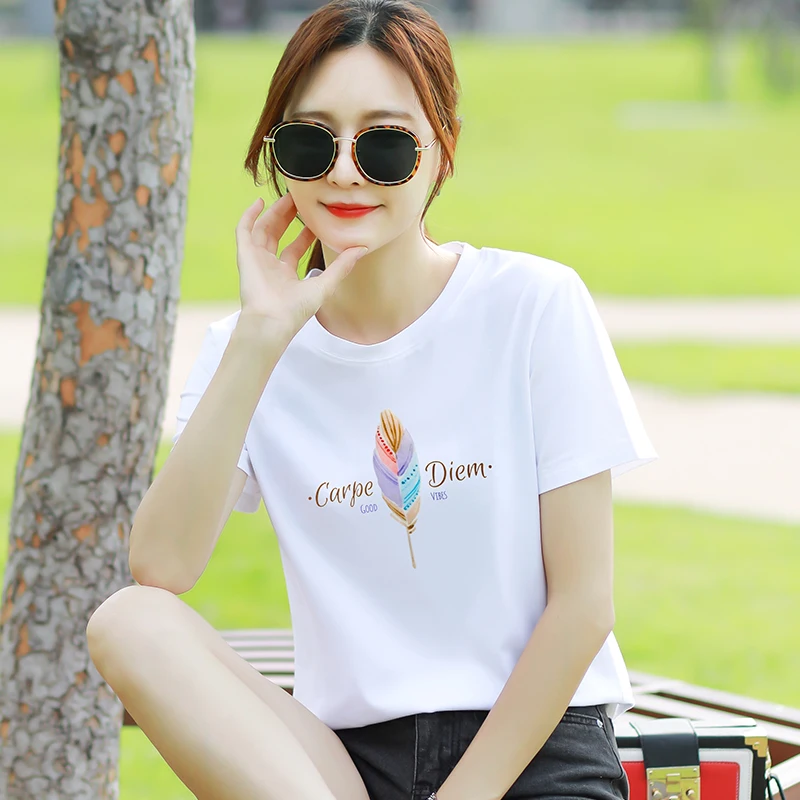 

2020 Women Short khaki Sleeve Shirt Top Garment