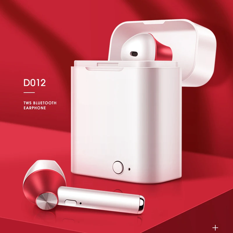 Наушники-вкладыши TWS с 5 0 Беспроводной Мини Bluetooth бинауральные вкладыши двойной Mic