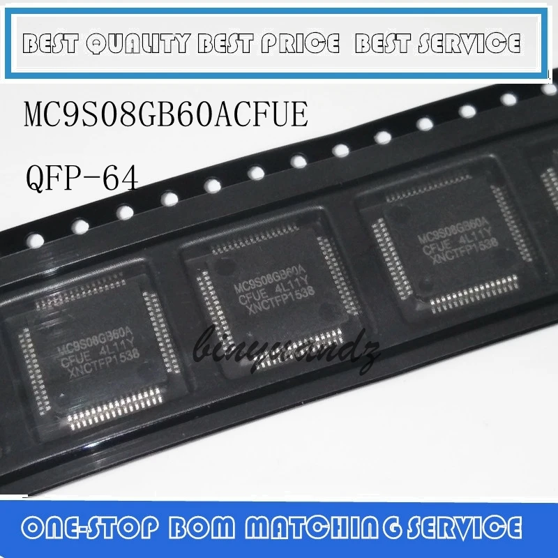 

5PCS/LOT MC9S08GB60ACFUE MC9S08GB60A good quality