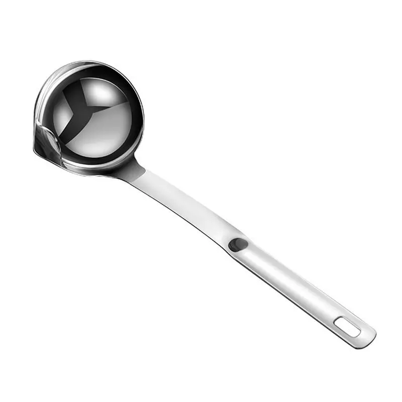 

Stainless Steel Scoop Filter Grease Spoon Colander Spoon Soup Oil Separation Cooking Colander Tools For Kitchen Tool
