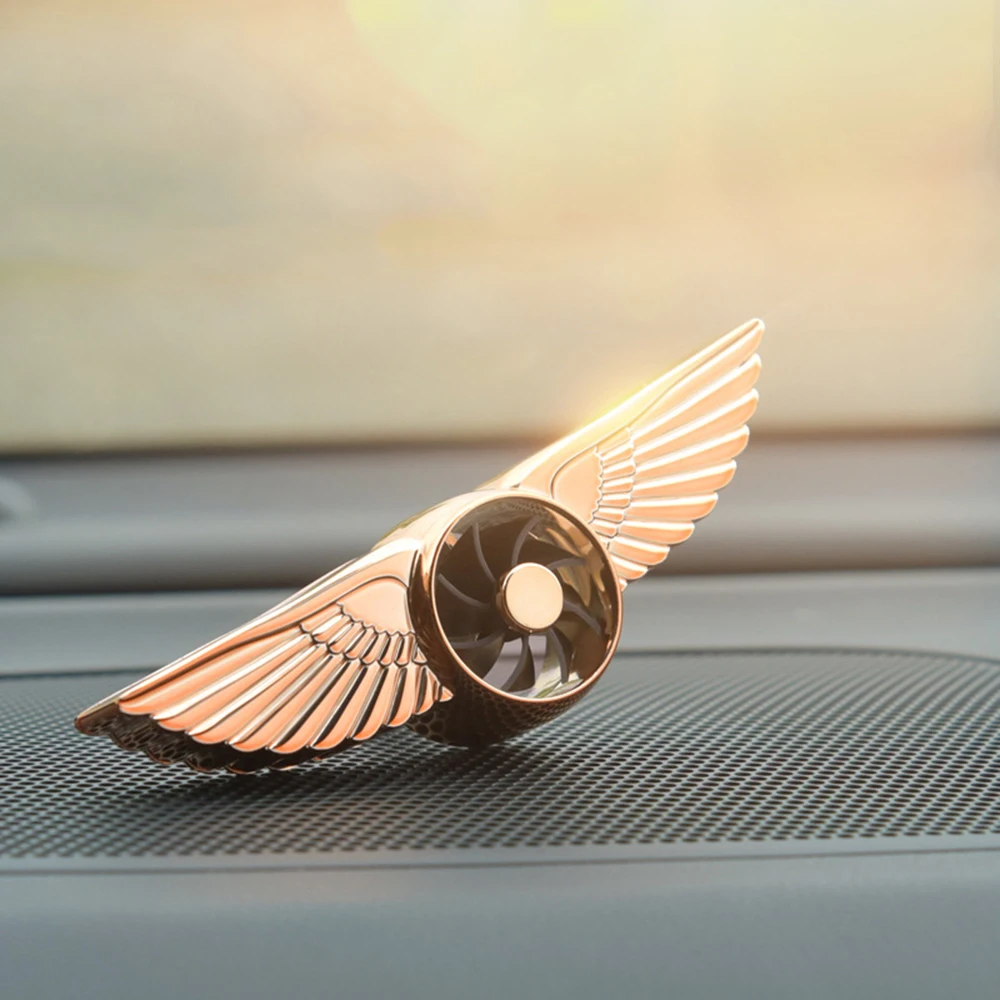 Автомобильный ароматический зажим Air Force One Вращающийся вентилятор освежитель