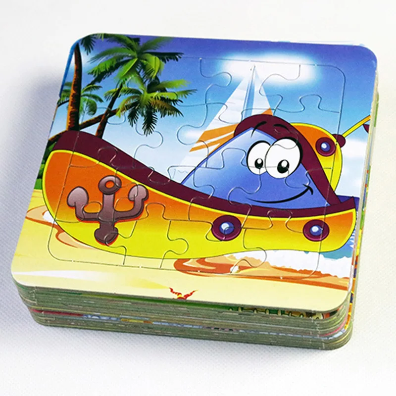 3 шт./компл. Новые Креативные 3D бумажные Пазлы для детей волшебные игрушки детские