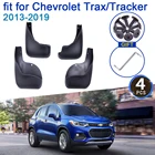 Для Chevrolet Trax или Tracker 2013-2019 автомобильный брызговик 4x аксессуары для стайлинга новый обновленный грязезащитный клапан Защита от брызг