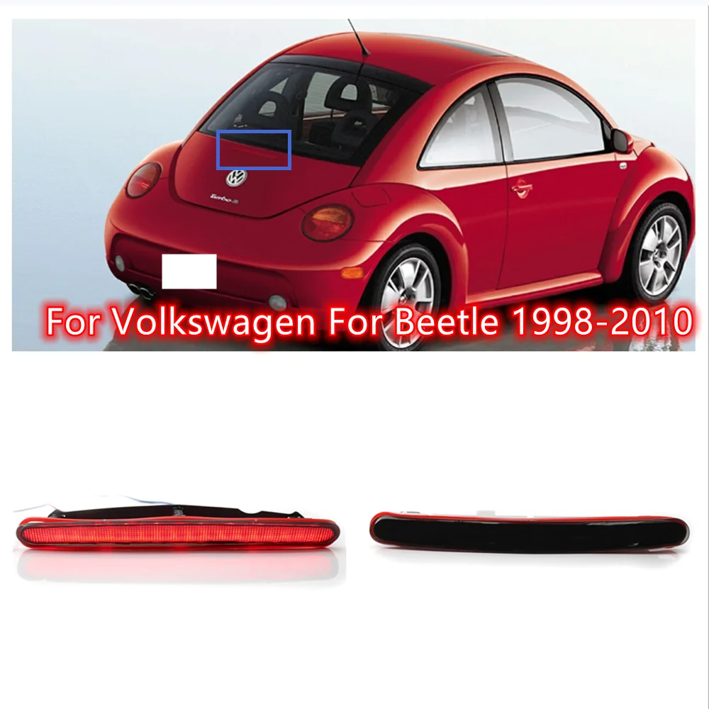 

Автомобильная светодиодная третья тормосветодиодный я лампа для Volkswagen Beetle 1998-2010, стоп-светильник заднего хода с высоким креплением, против...