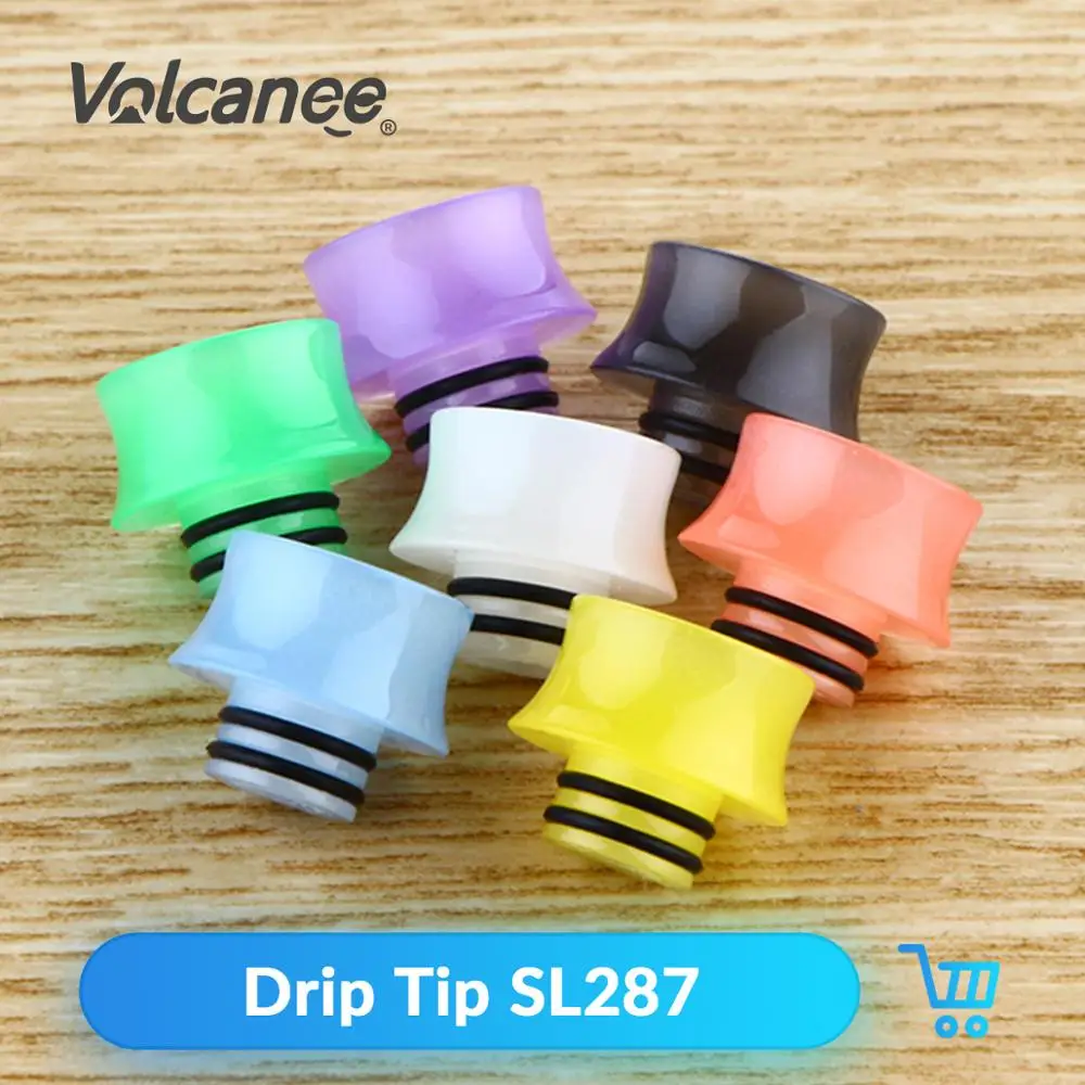 Мундштук для электронной сигареты Volcanee 510 эпоксидная смола с широким отверстием