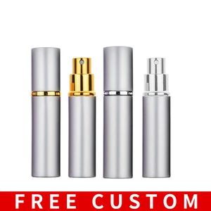 10 шт.лот классический серебристый 15 мл Алюминиевый многоразовый портативный флакон для духов с распылителем и пустая парфюмерная косметический чехол для путешествий