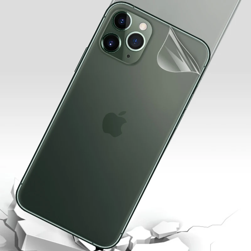 Передняя и задняя защитная пленка BoeYink 21D для iPhone 11 Pro Max 11Pro Гидрогелевая мягкая Apple