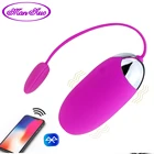 APP контролируемый Вибратор G Spot вибрационный Яйцо Клитор Массажер с 12 режимами тихий персональный Стимулятор клитора интимные игрушки для женщин