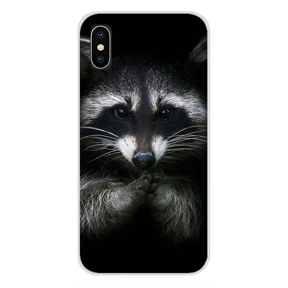 For Xiaomi Mi4 Mi5 Mi5S Mi6 Mi A1 A2 A3 5X 6X 8 CC 9 T Lite SE Pro Animal Raccoon Fox Accessories Phone Shell Covers | Мобильные