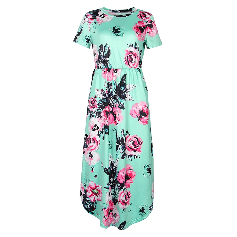 Летние цветочные прерия шик платье повседневное Femme цветок Boho печати Dreeses летняя