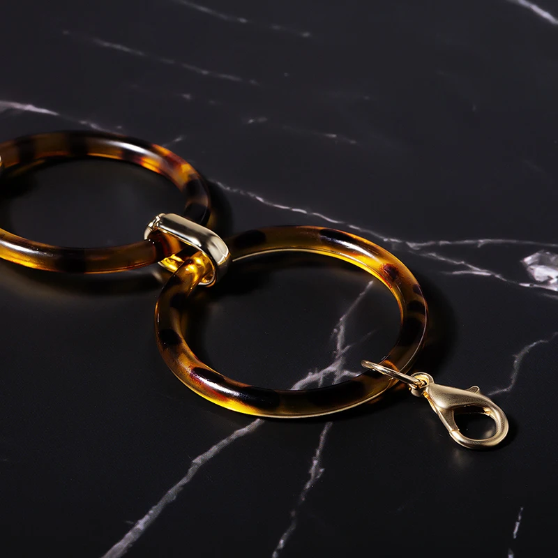 Женский ремень с леопардовым принтом винтажный из пластика и каучука 2020 |