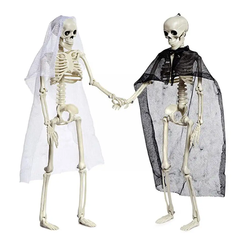 Пластиковый скелет для жениха и невесты Имитация человеческого тела череп на