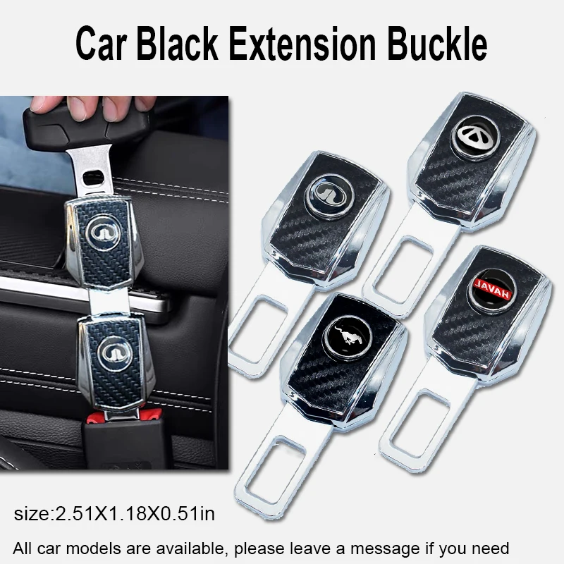 

1pcs Car Seat Safety Extension Buckle Extender Clasp for Changan Cx70 Xs15 Cs35 Cs55 Alsvin F70 Cs85 2012 2010 Car Accessories