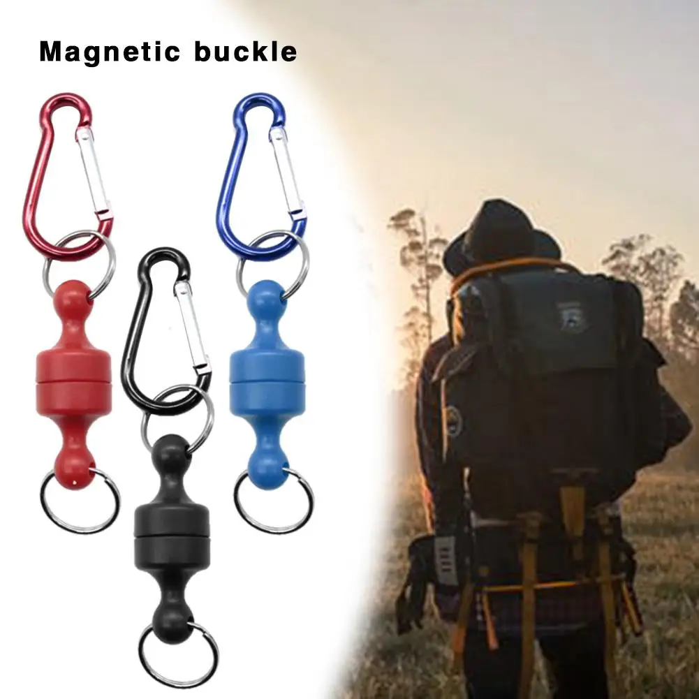 Крепкая магнитная пряжка рыболовная сетка быстроразъемный ремешок зажим для Land