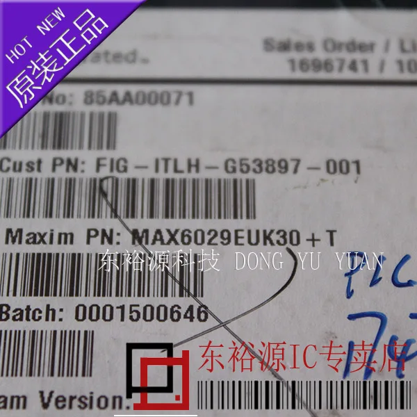 

Free shipping MAX6029EUK30 SOT23-5 10PCS