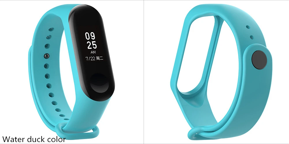 Ремешок Timethinker для Xiaomi Mi 3 4, спортивный ремешок, силиконовый ремешок, закаленное защитное покрытие для Xiaomi Mi, ремешок 4 3