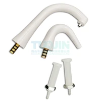 dental water flow pipe fush tube spittoon cupping gargle tube ceramic hose plumbing for dentist supplies chair unit accessories