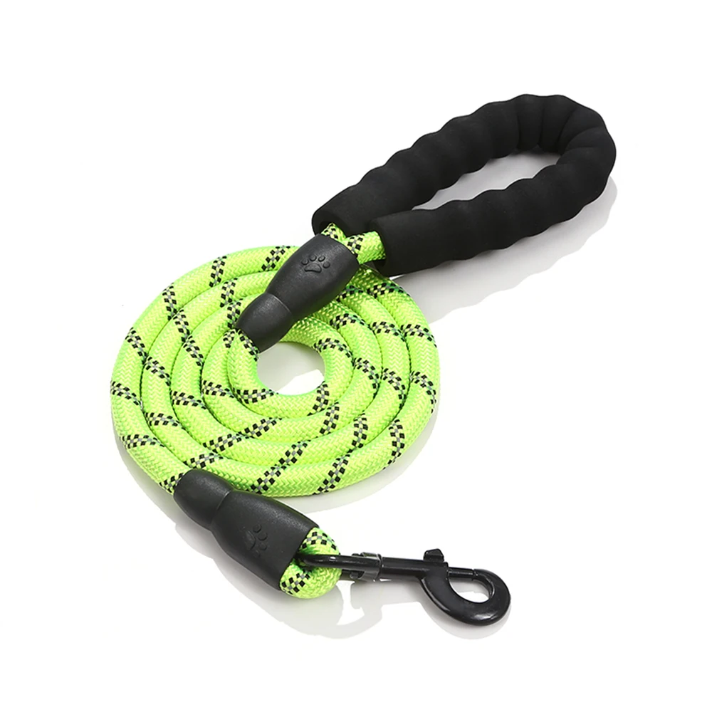 

2021 Reflective Durable Large Dog Leash Training Running Rope Medium Big Dog Collar Leashes Strong Lead Rope For Labrador