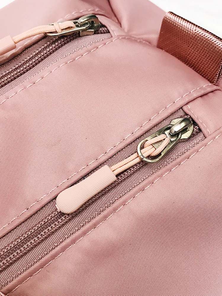 Outdoor Men's and Women's Nylon Sports Gym Bag Waterproof Training Yoga Mat Sports Bag Fitness Travel Bag with Shoe Compartment