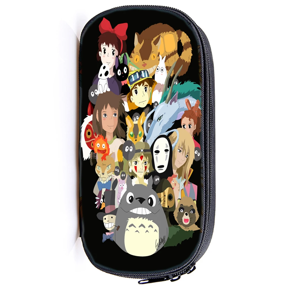 Новинка чехол Miyazaki Hayao карандаш для комиксов Детская сумка держатель карандашей