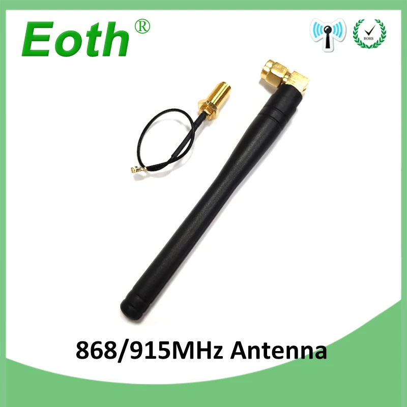 868 МГц 915 МГц антенна 3dbi SMA разъем GSM 915 МГц 868 МГц антенна+ 21 см RP-SMA ufl./IPX 1,13 Кабель