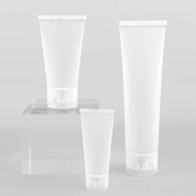 5 шт. пустой прозрачный пластиковый тюбик для косметического крема лосьона